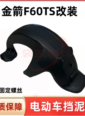 适用于金箭F60TS/F850电动车后轮挡泥板小九后挡泥板改装配件大全