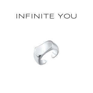 IU扭转戒指极简高级开口可调节戒指