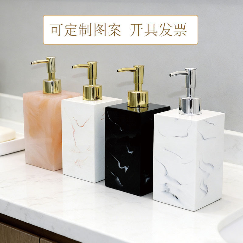 酒店洗手液瓶洗发水沐浴露乳液分装空瓶高档卫浴套装按压瓶子欧式