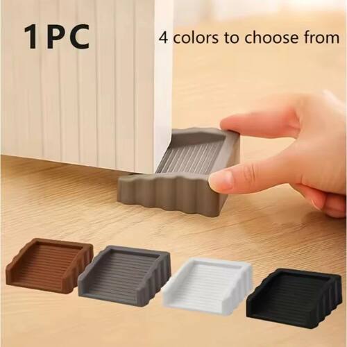 Anti-Collision Door Stopper - Reusable  Safety Wedge for Hom