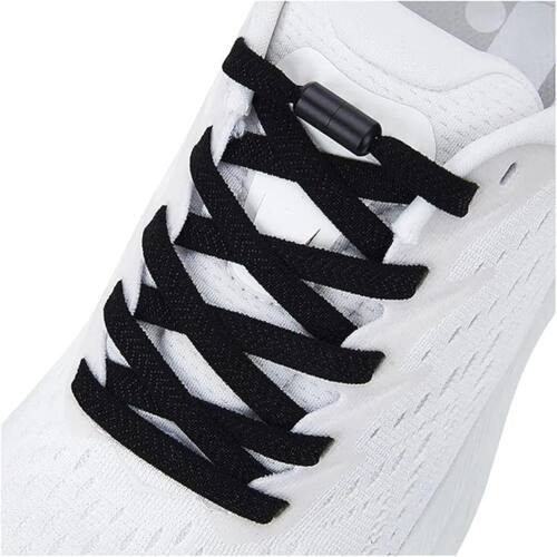 105cm No Tie Elastic Design Flat Shoelaces for Kids Adult Tr