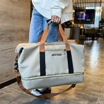 Travel Bag Male Female Large-Capacity Hand Luggage Dry-Wet S