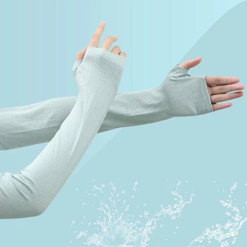 Ice silk sun protection sleeve summer loose thin breathable