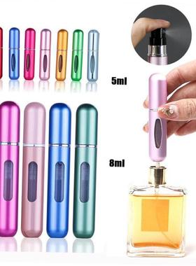 5ml 8ml Portable Mini Refillable Perfume Bottle With Spray