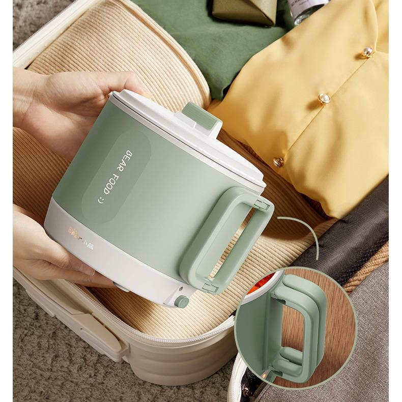 小熊电煮锅DRG-Z12K1 宿舍学生锅办公室小型多功能泡面小电锅折叠