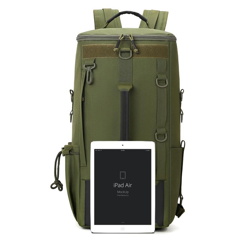 源头工厂户外休闲大容量背囊携行包具登山包徒步防水耐磨野营双肩