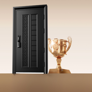 欧帝乐门中门防盗门通风门中户透气窗带纱窗 进入户子母门可通风