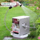 自动伸缩水管车收纳架卷管器洗车喷枪庭院花园浇水神器 GREENLIFE