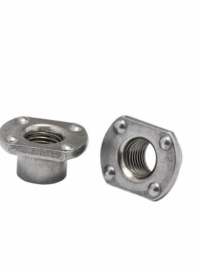 点焊螺母M6M8M10M12-20牙T型焊接螺母WN14315四点焊接/两点焊接/