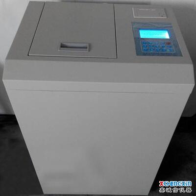 煤炭热值检测仪立式全自动量热仪生物颗粒重油等发热量测定仪器