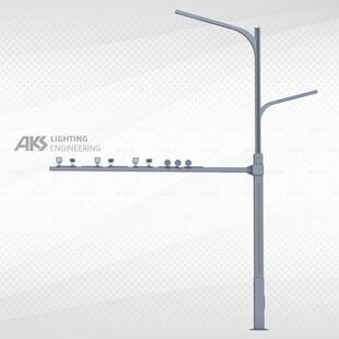 10米1米12米电工程1款多用途5G智慧综合杆多市功能FXA 路双臂灯
