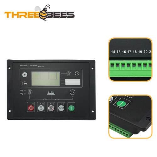 DS720 柴油发DSE720机组控E自启动制器发动电机控制屏模块