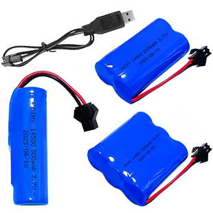 玩具遥控车电池锂电池充电器线6v大容量电动泡泡机通用儿童专用