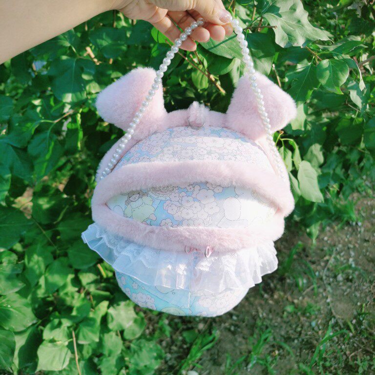 蜜袋鼯球型夏春秋冬款外带手拎包花枝鼠仓鼠公主包大空间俩用挂窝