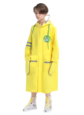 儿童雨衣初中生上学春亚纺面料