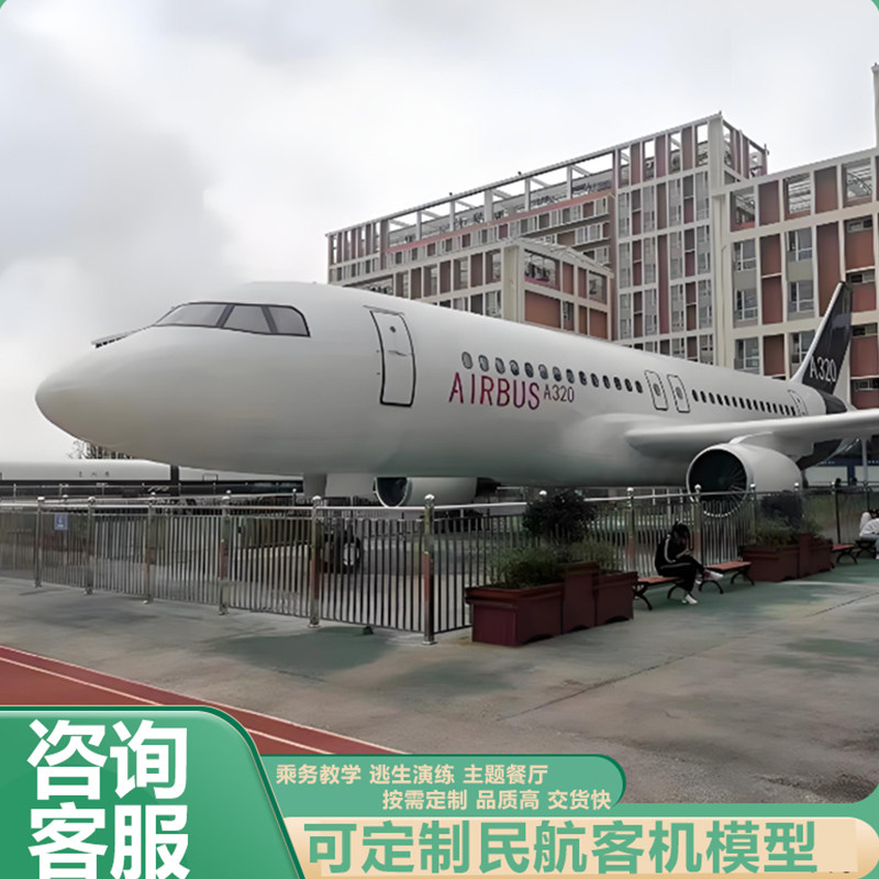 大型一比一航空模拟舱合金仿真客