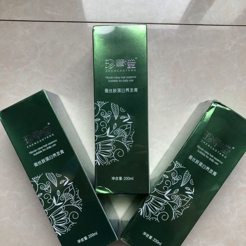 珍草堂蚕丝胶蛋白养发膏200ml ...