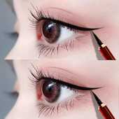 12小时不晕染眼线液笔速干防水防汗卧蚕下至初学者一笔成型