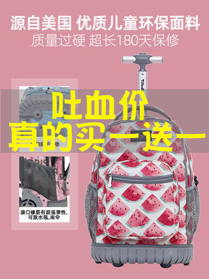 美国tilami拉杆书包儿童