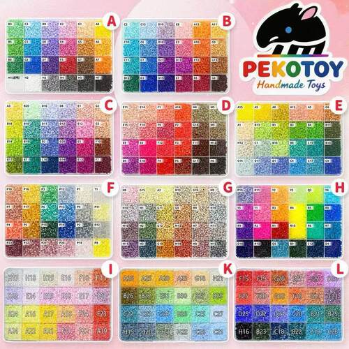 PekoToy无甲醛儿童拼豆套装