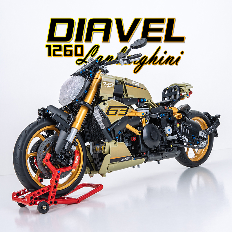 15杜卡迪大魔鬼拼装积木