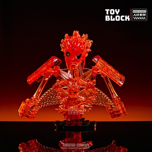 火影忍者巨大化须佐能乎宇智波佐助鼬斑第三方动漫积木人仔玩具