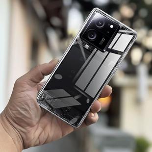 适用红米K60至尊版透明后盖RedmiK60Ultra塑料后盖玻璃后壳电池盖