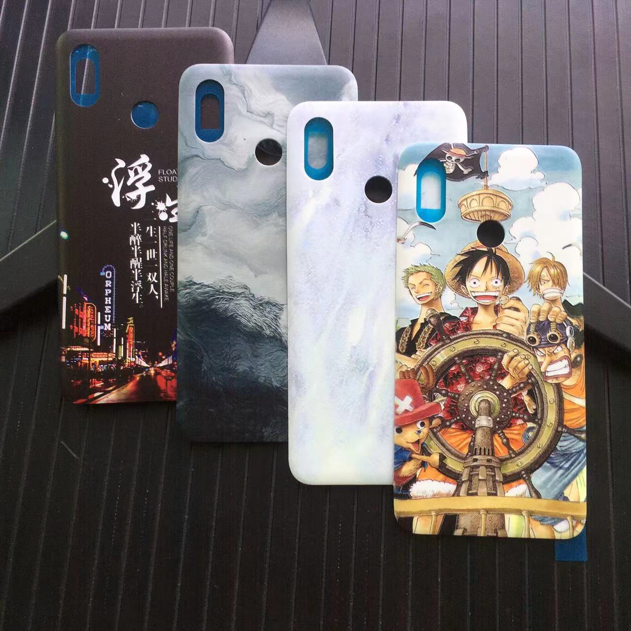 适用小米8后置指纹塑料后盖