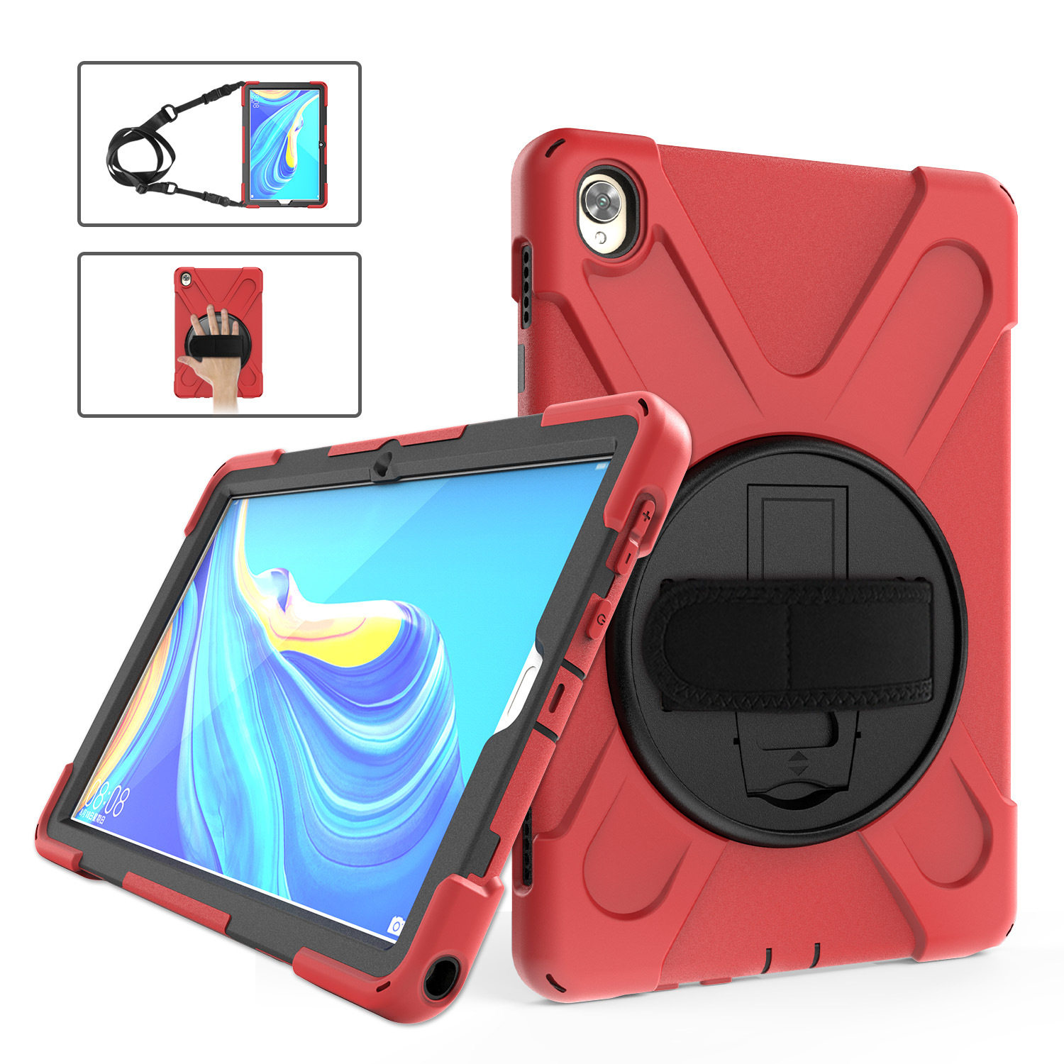 适用M5 10.8寸平板保护套M6硅胶防摔matepad pro保护壳10.4寸