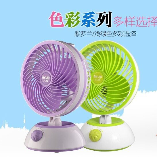 人杰T16电风扇办公室转页风扇家用电扇台式学生宿舍摇头扇