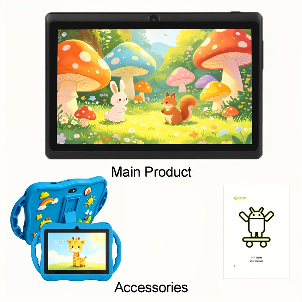 儿童平板电脑7英寸屏幕运行Android133GBRAM16GB存储