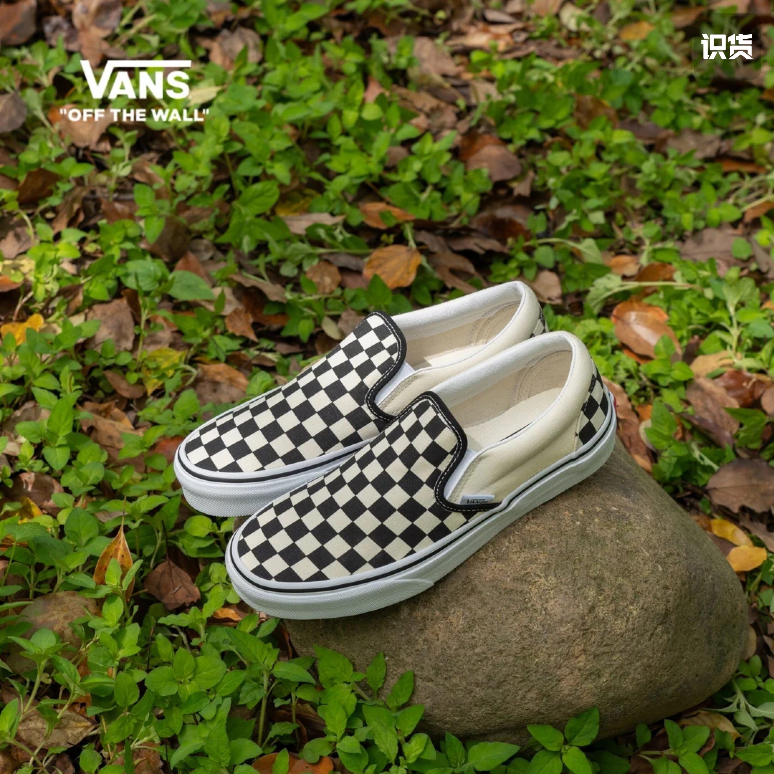 VANS Vans Slip-On轻便休闲防滑耐磨低帮舒适板鞋466091-0001hb仓