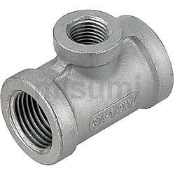 异径304不锈钢低压用拧入型接头三通T型接头SUTPTD24/34/36/46