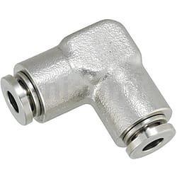 同径不锈钢弯管接头UNEBLS-D4/6/8/10/12气动快速快插接头L型二通