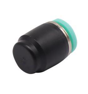 快插接头管帽J-XXJ81-D4/D6/D8/D10/D12黑色塑料气动快插 等径