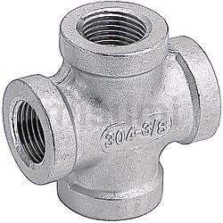 低压用拧入型接头同径型十字接头 四通SUTCS8A/10A/15A/20A/25A