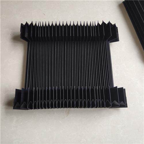 直线导轨风琴防护罩伸缩式防尘罩 防火阻燃一字风琴罩 伸缩防尘罩