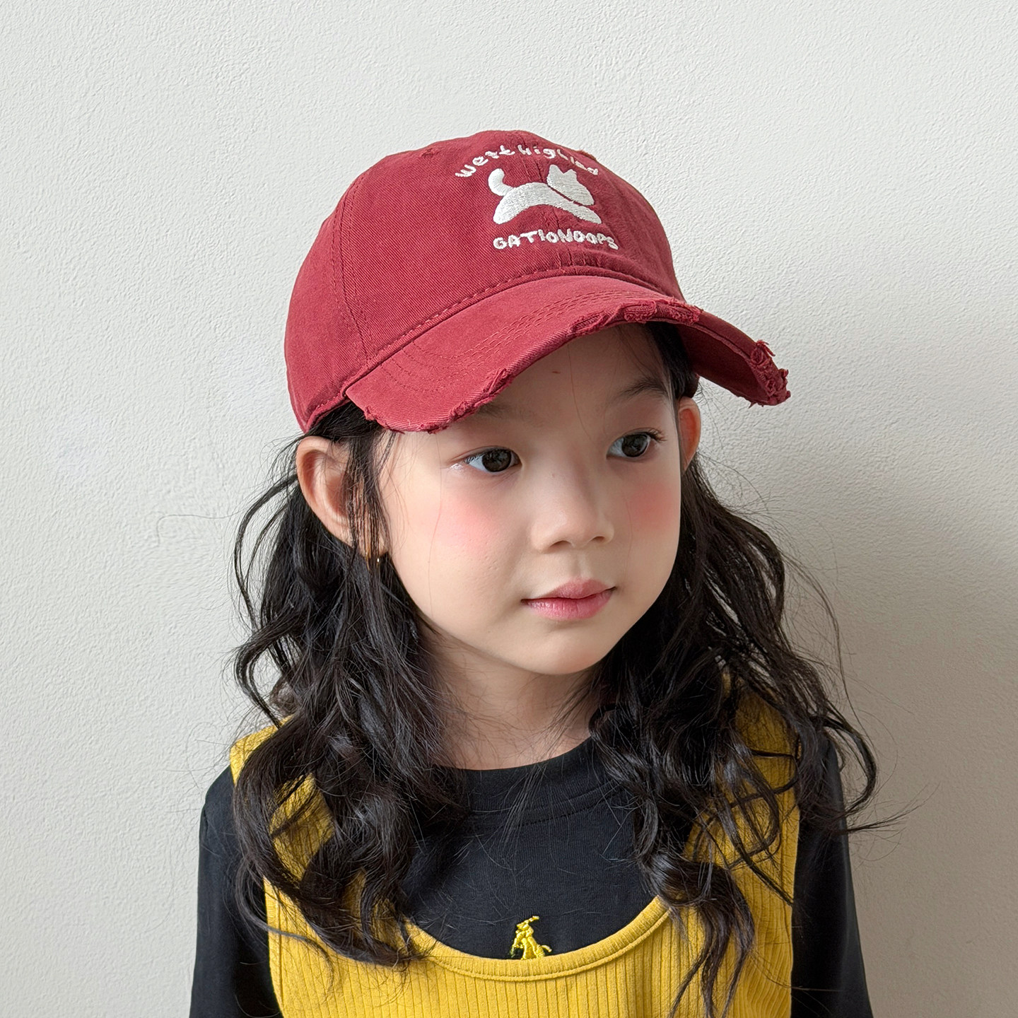 儿童帽子女孩2026新款棒球帽