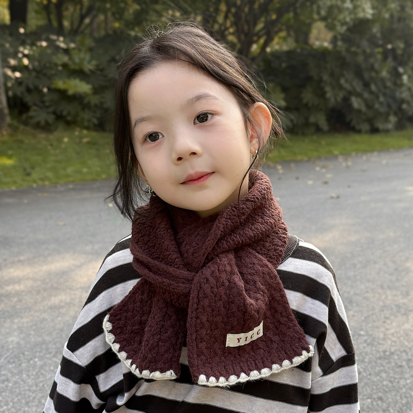 儿童围巾冬季保暖防风女孩女童韩版百搭宝宝围脖男孩男童洋气柔软,童装/婴儿装/亲子装,围巾,淘宝优惠券,粉丝福利购,淘宝优惠卷