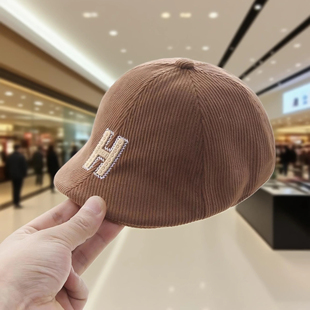 儿童帽子男孩秋冬款宝宝贝雷帽韩版洋气男童外出前进帽一岁鸭舌帽