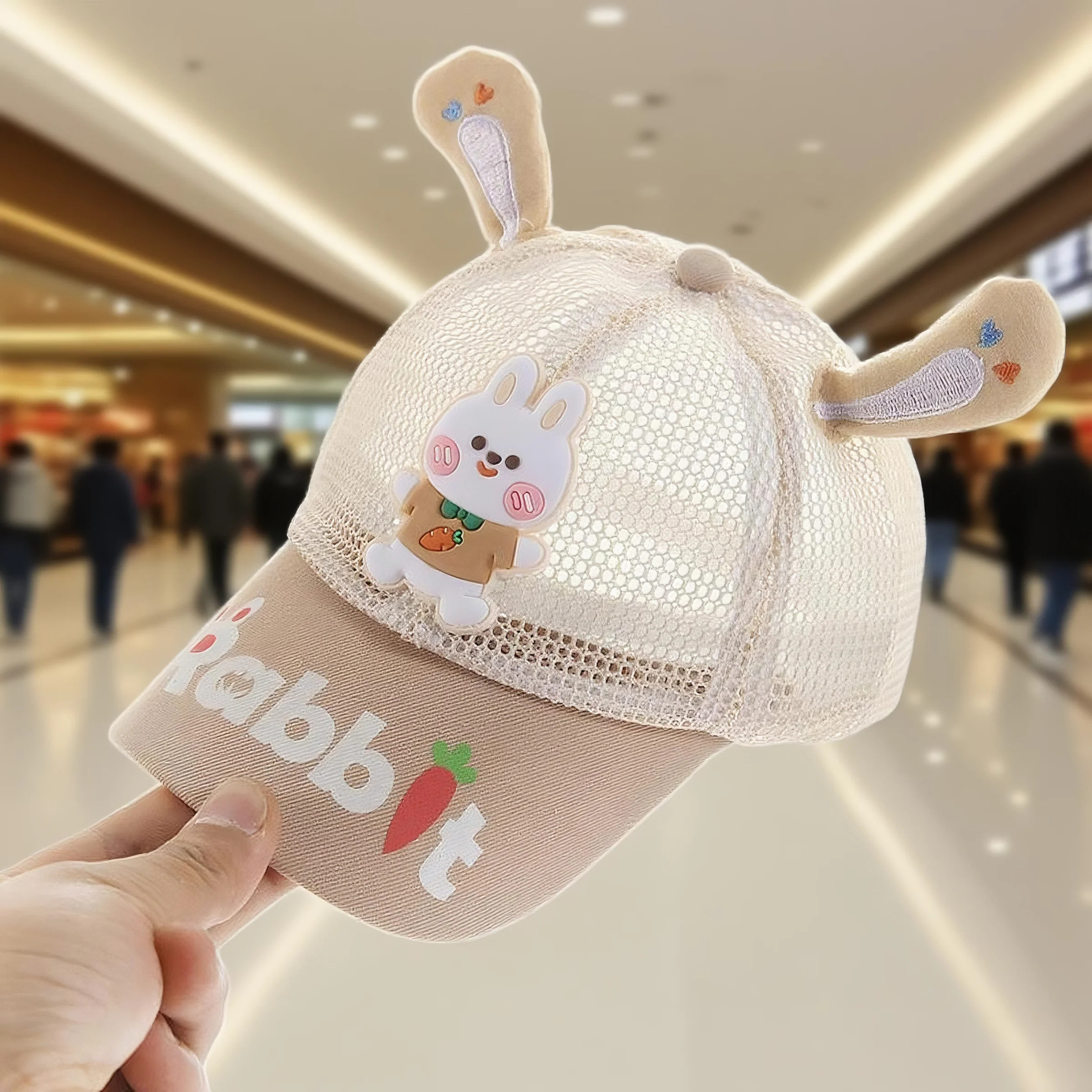 宝宝帽子遮阳棒球帽户外一岁鸭舌帽洋气防晒儿童2025新款夏季薄款