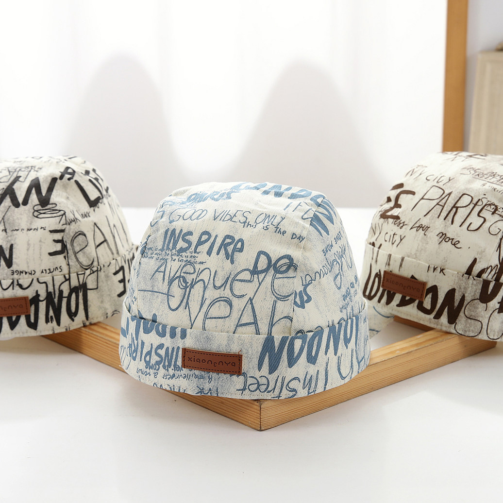 宝宝帽子秋冬季一岁婴儿海盗帽痞帅炸街男宝户外韩系男孩男童洋气