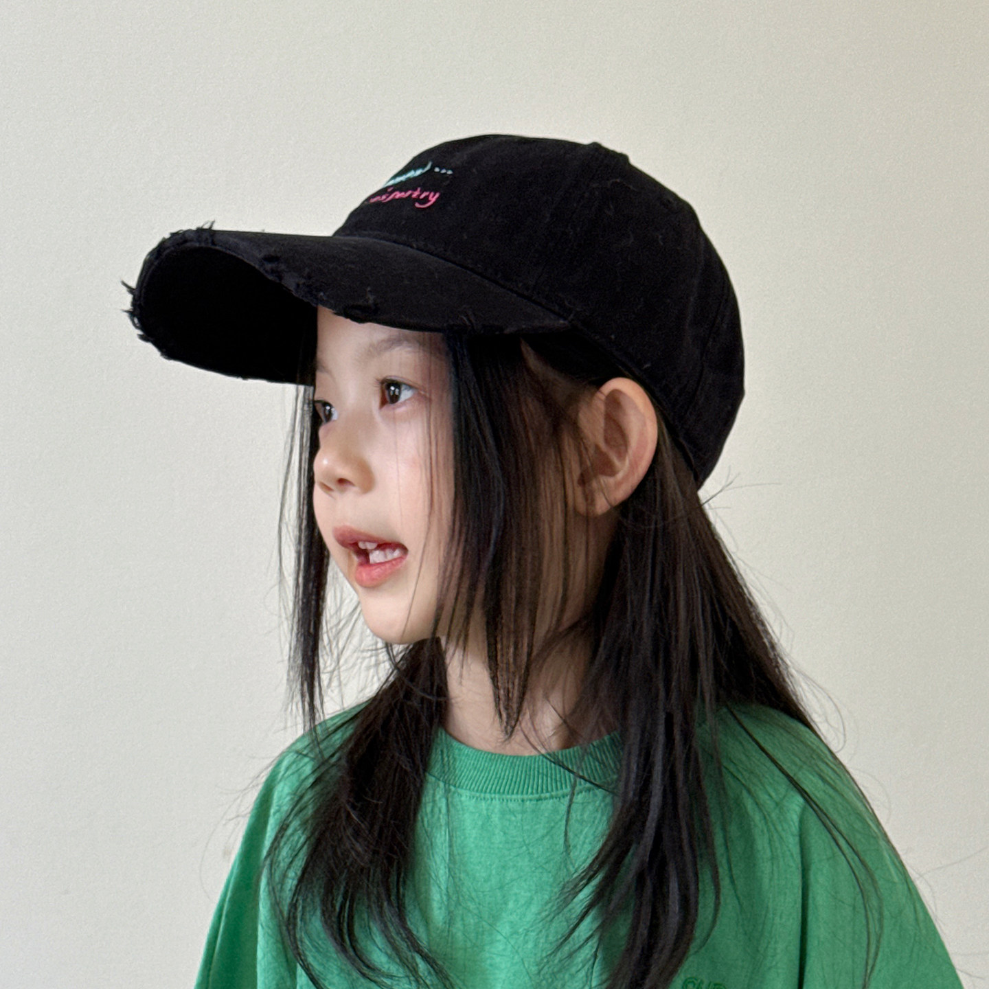 儿童帽子女孩棒球帽秋冬季韩系