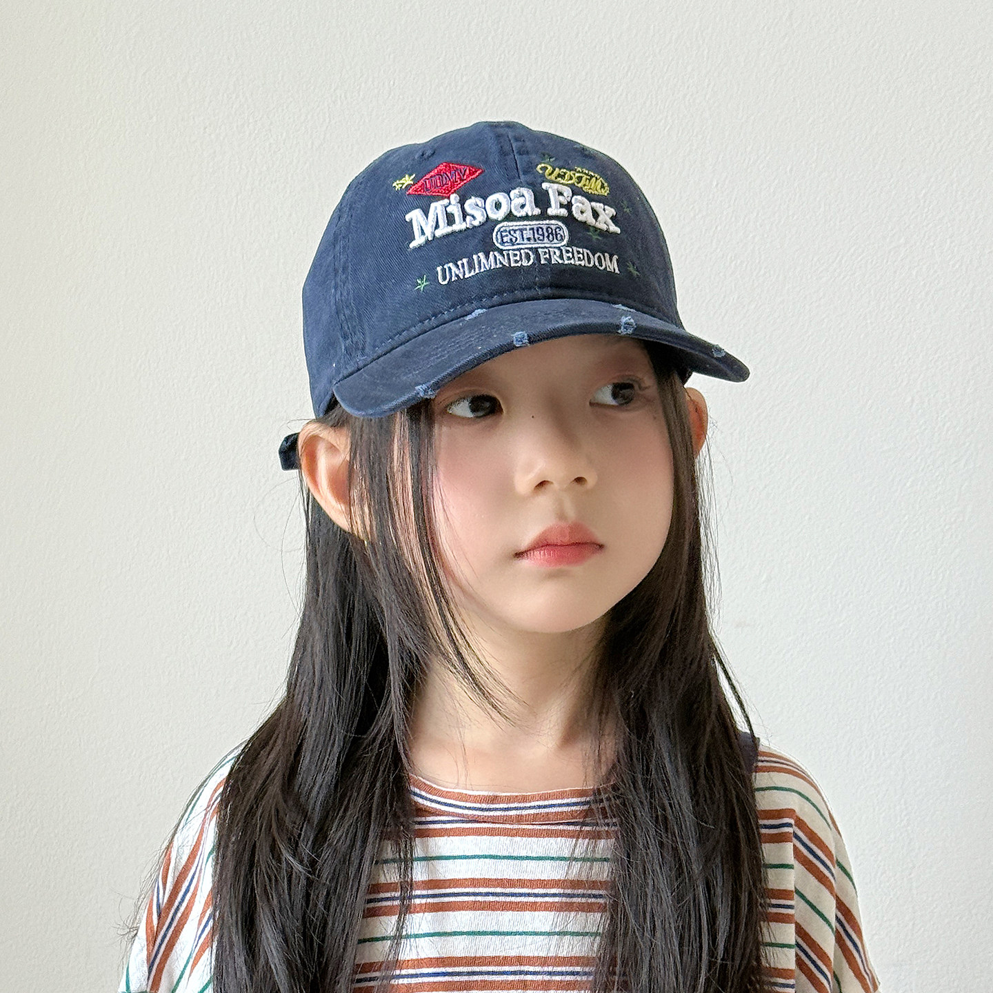 儿童帽子女孩2026新款棒球帽秋冬