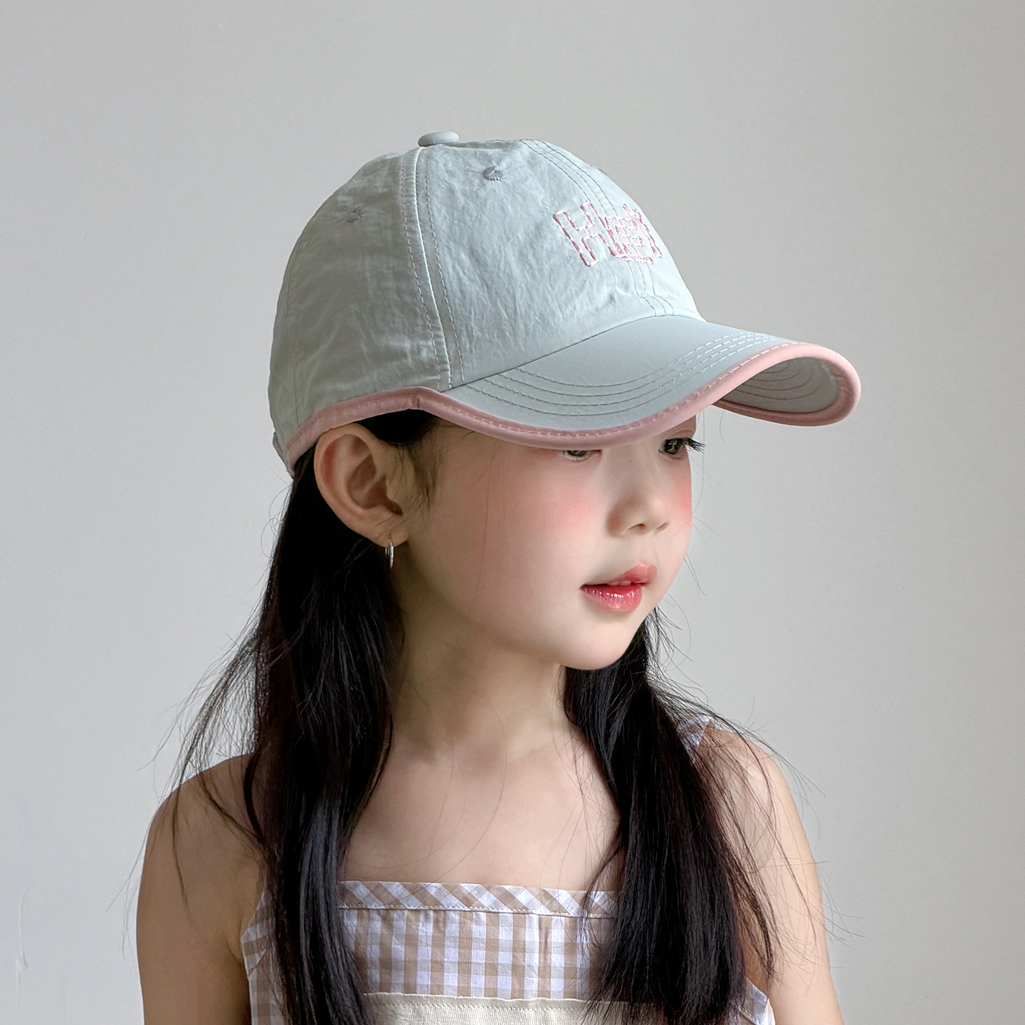 儿童帽子女孩棒球帽2026新款速干薄款夏季女童户外鸭舌帽韩版潮流