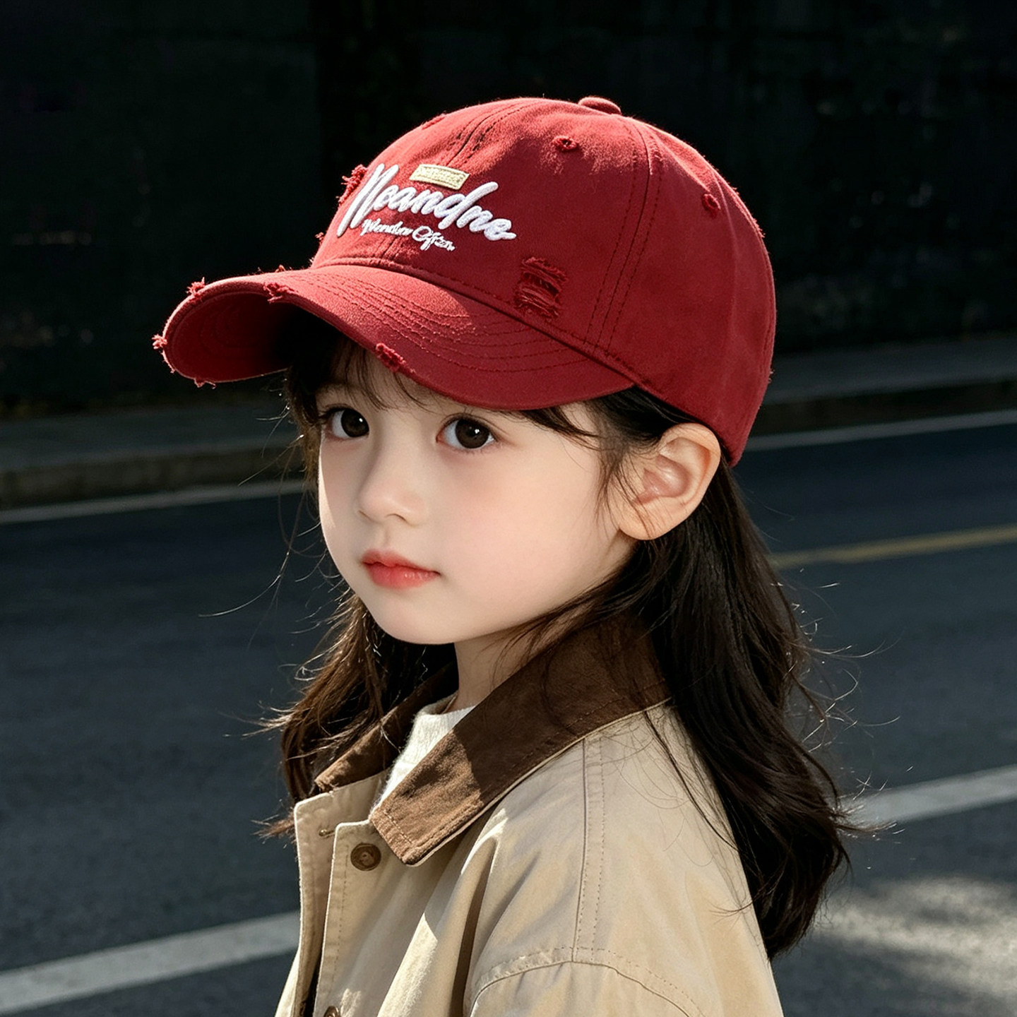 儿童帽子秋冬季棒球帽女孩女童
