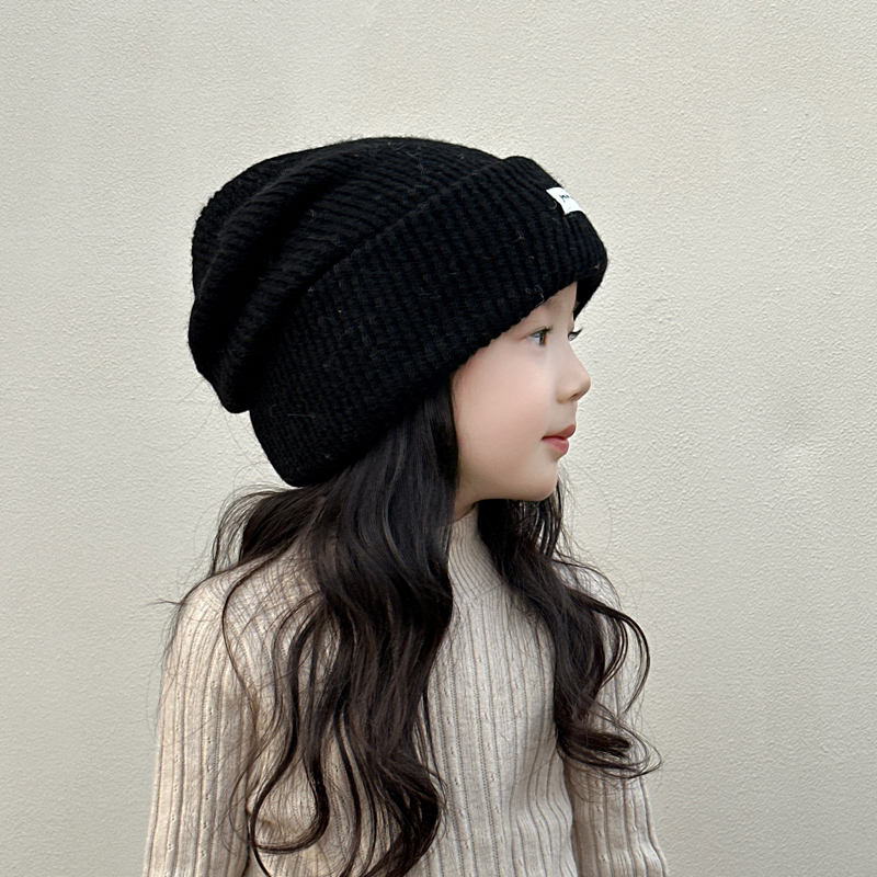 女童帽子2024新款冬季针织帽