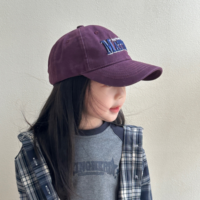 儿童帽子女孩秋冬款韩版棒球帽