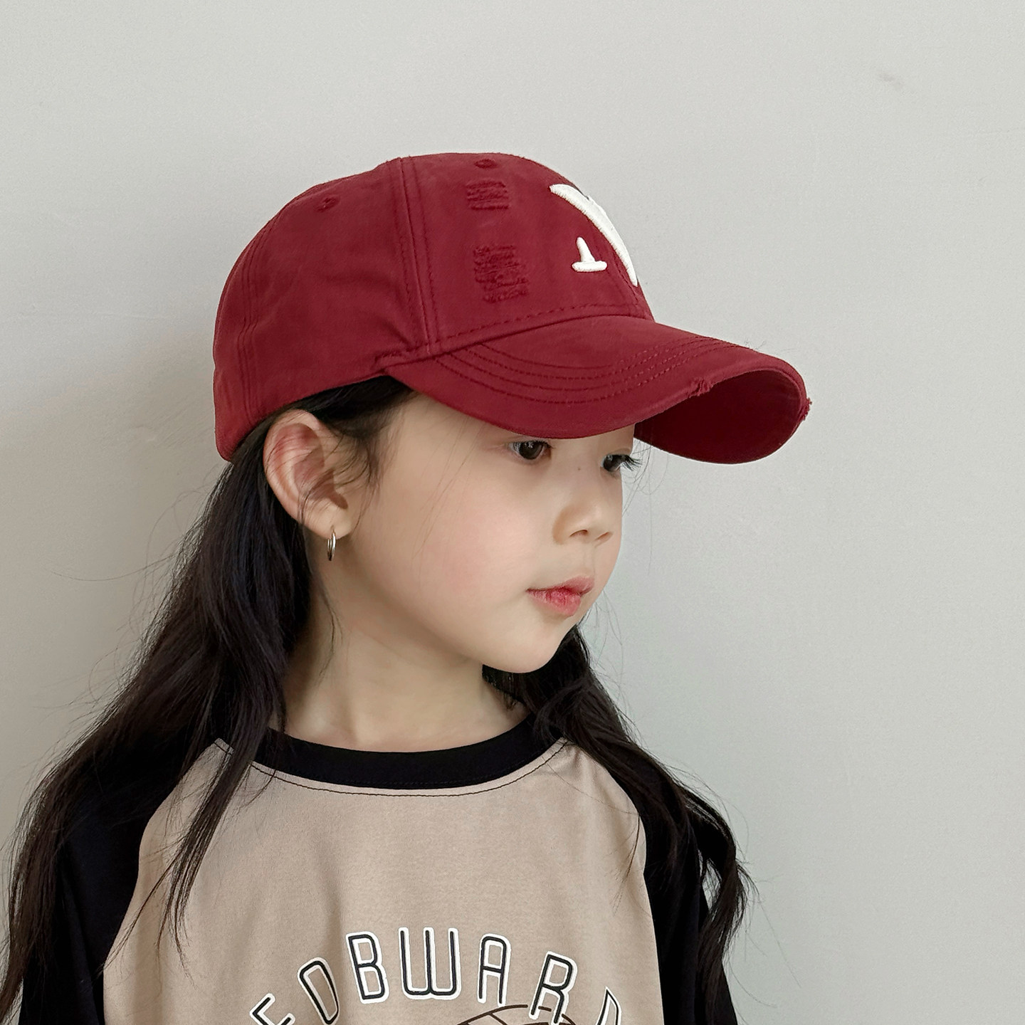 儿童帽子女孩2026新款棒球帽