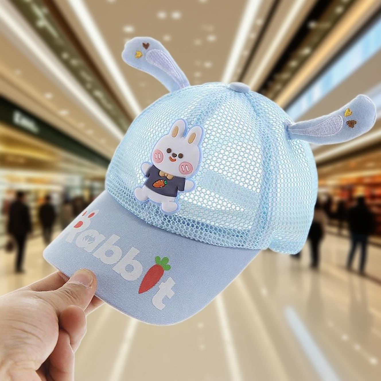 宝宝帽子夏季薄款男宝一岁棒球帽遮阳防晒洋气男孩鸭舌帽可爱儿童